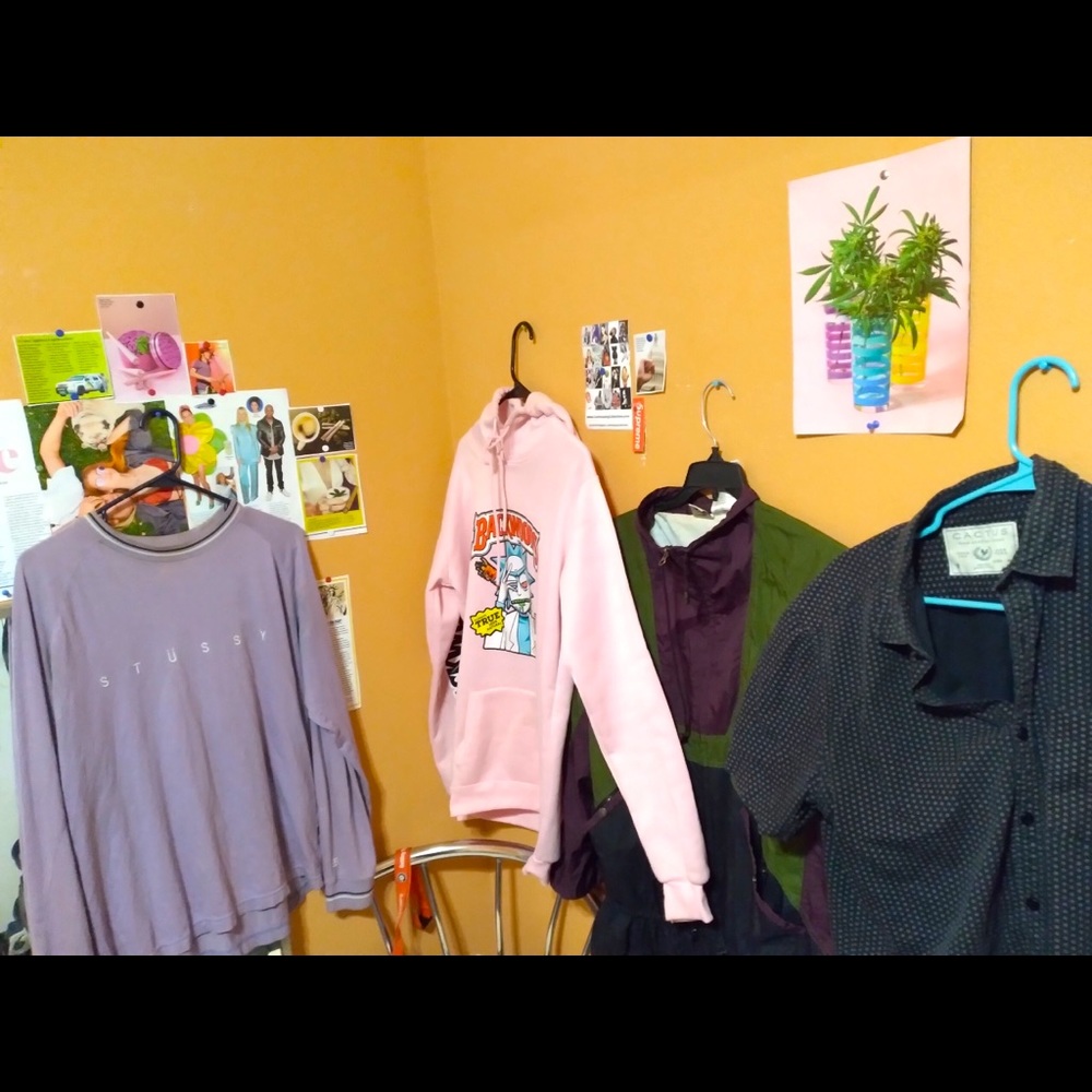 Stussy backwoods Nike windbreaker h and m shirt
